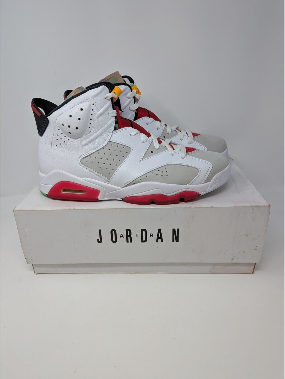 Nike Air Jordan 6 Retro Hare Men’s Size 10.5 CT8529-062 Sneakers OG Box